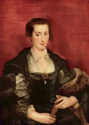 Isabella Brandt, First Wife by Peter Paul Rubens - Hand-Painted Oil Painting Reproduction