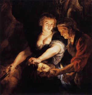 Main Product Photo of Judith with the Head of Holofernes Painting by Peter Paul Rubens
