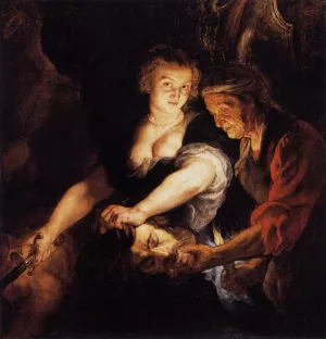 Judith with the Head of Holofernes by Oil Painting Reproduction