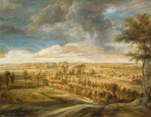 Landscape with an Avenue of Trees by Peter Paul Rubens Oil Painting Reproduction