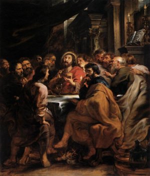 Last Supper by Peter Paul Rubens Oil Painting Reproduction