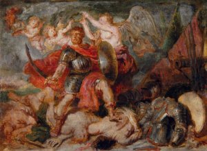 Main Product Photo of Le triomphe d'Henri IV Painting by Peter Paul Rubens