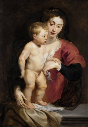Madonna and Child by Peter Paul Rubens Oil Painting Reproduction