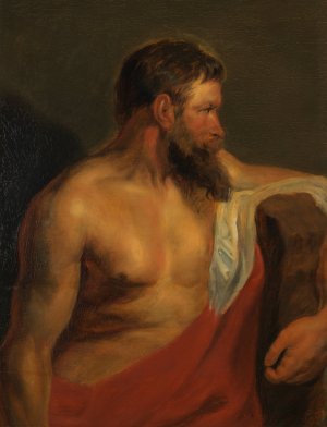 Main Product Photo of Mannentorso Painting by Peter Paul Rubens