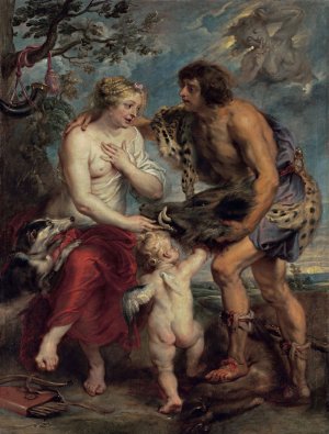 Meleager and Atalante by Peter Paul Rubens Oil Painting Reproduction