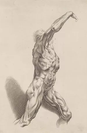 Nude Study by Peter Paul Rubens - Hand-Painted Oil Painting Reproduction