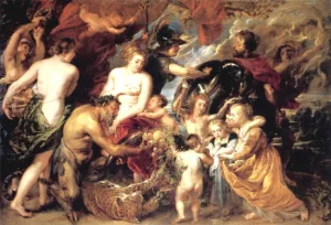 Peace and War by Peter Paul Rubens Oil Painting Reproduction