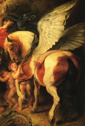 Perseus and Andromeda Detail by Peter Paul Rubens Oil Painting Reproduction