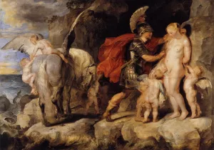 Perseus Freeing Andromeda by Peter Paul Rubens - Hand-Painted Oil Painting Reproduction