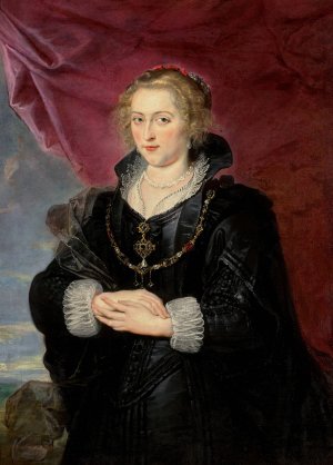 Main Product Photo of Portrait Of A Lady Painting by Peter Paul Rubens