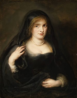 Main Product Photo of Portrait of a Woman, Probably Susanna Lunden Painting by Peter Paul Rubens