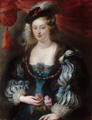 Main Product Photo of Portrait of a Young Woman Painting by Peter Paul Rubens