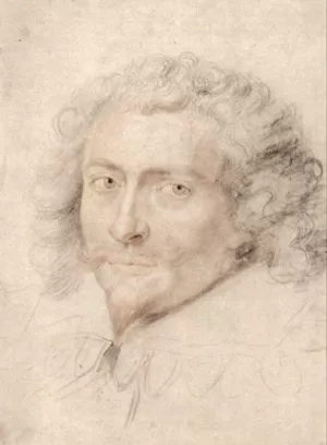 Portrait of George Vilie by Peter Paul Rubens - Hand-Painted Oil Painting Reproduction