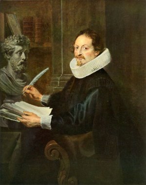 Portrait of Haspar Hevarts by Oil Painting Reproduction