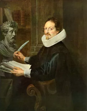 Portrait of Haspar Hevarts by Oil Painting Reproduction