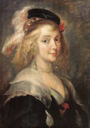 Main Product Photo of Portrait of Helene Fourment Painting by Peter Paul Rubens