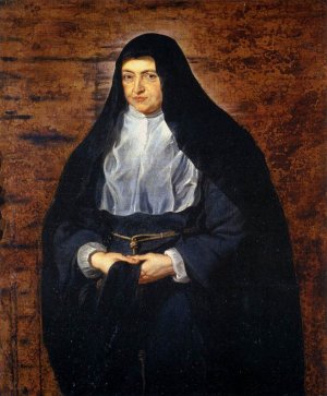 Portrait of Infanta Clara Eugenia, Governess of the Netherlands by Peter Paul Rubens Oil Painting Reproduction