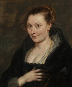Main Product Photo of Portrait of Isabella Brant Painting by Peter Paul Rubens
