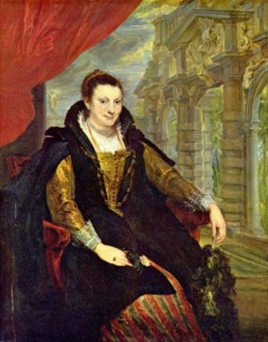 Main Product Photo of Portrat der Isabella Brandt Painting by Peter Paul Rubens