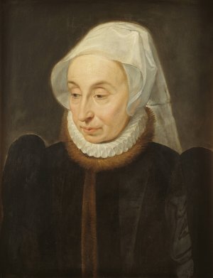 Portret van Adriana Gras by Oil Painting Reproduction