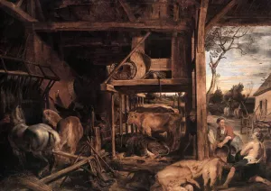 Main Product Photo of Return of the Prodigal Son Painting by Peter Paul Rubens