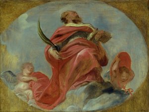 Main Product Photo of St. Albert of Louvain Painting by Peter Paul Rubens