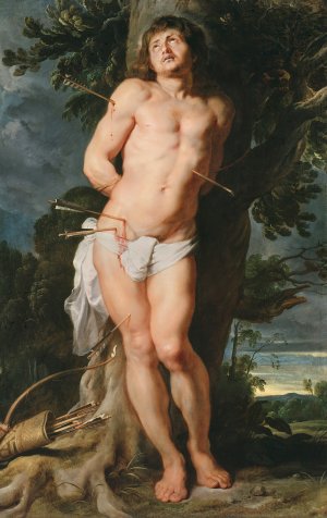 Main Product Photo of St. Sebastian Painting by Peter Paul Rubens