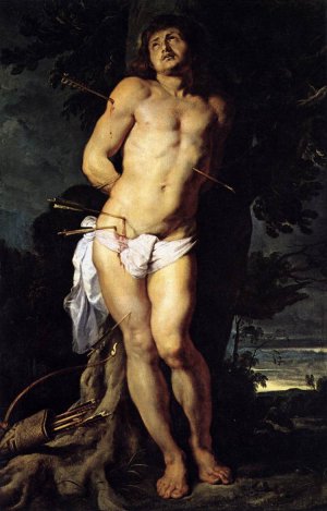 St Sebastian by Peter Paul Rubens Oil Painting Reproduction