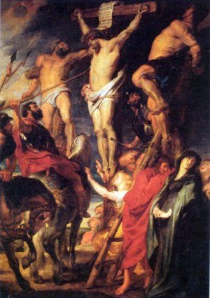 Strike with a Lance by Peter Paul Rubens Oil Painting Reproduction