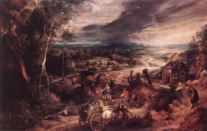 Summer by Peter Paul Rubens - Hand-Painted Oil Painting Reproduction