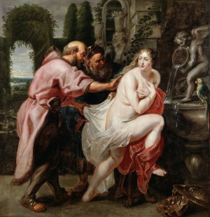Main Product Photo of Susanna and the Elders Painting by Peter Paul Rubens
