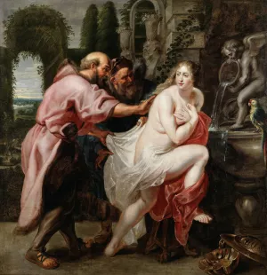 Susanna and the Elders by Oil Painting Reproduction