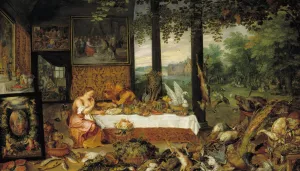 Taste by Peter Paul Rubens - Hand-Painted Oil Painting Reproduction