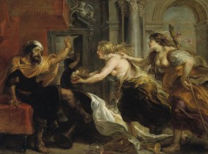 Tereus Confronted with the Head of His Son Itylus by Peter Paul Rubens Oil Painting Reproduction