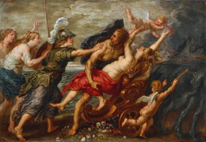 Main Product Photo of The Abduction of Proserpina Painting by Peter Paul Rubens