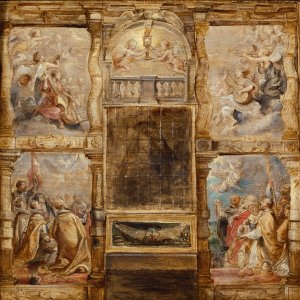 Main Product Photo of The Adoration of the Eucharist Painting by Peter Paul Rubens
