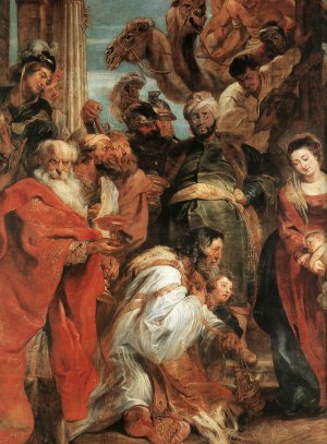 Main Product Photo of The Adoration of the Magi detail Painting by Peter Paul Rubens