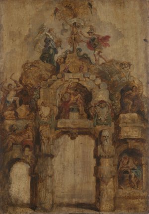 Main Product Photo of The Arch of the Mint Painting by Peter Paul Rubens