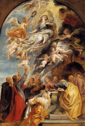 The Assumption of Mary by Peter Paul Rubens Oil Painting Reproduction