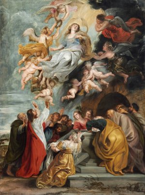 The Assumption of the Virgin by Peter Paul Rubens Oil Painting Reproduction