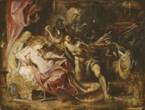 Main Product Photo of The Capture of Samson Painting by Peter Paul Rubens