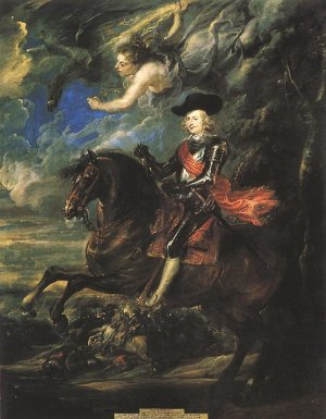 The Cardinal Infante by Peter Paul Rubens Oil Painting Reproduction