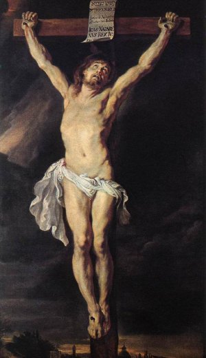 Main Product Photo of The Crucified Christ Painting by Peter Paul Rubens