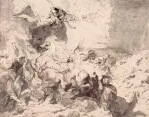 The Damage of Sennaherib by Peter Paul Rubens Oil Painting Reproduction