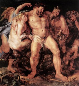The Drunken Hercules by Peter Paul Rubens Oil Painting Reproduction