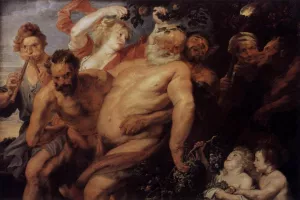 The Drunken Silenus by Oil Painting Reproduction