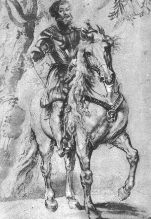 The Duke of Lerma by Peter Paul Rubens - Hand-Painted Oil Painting Reproduction