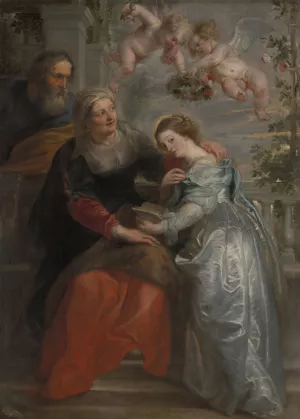 The Education of Mary by Oil Painting Reproduction