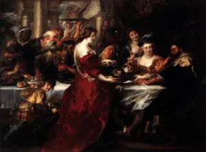 The Feast of Herod by Peter Paul Rubens - Hand-Painted Oil Painting Reproduction