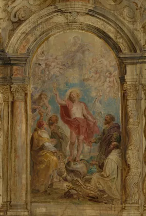 The Glorification of the Eucharist by Peter Paul Rubens - Hand-Painted Oil Painting Reproduction